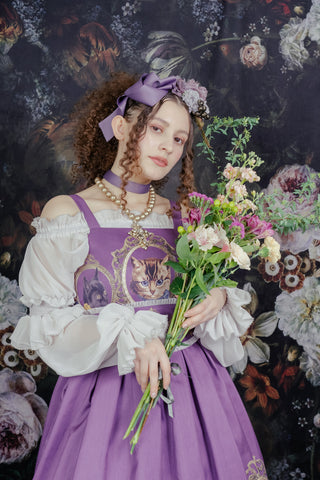 预约商品*猫之画框 JSK(长版)