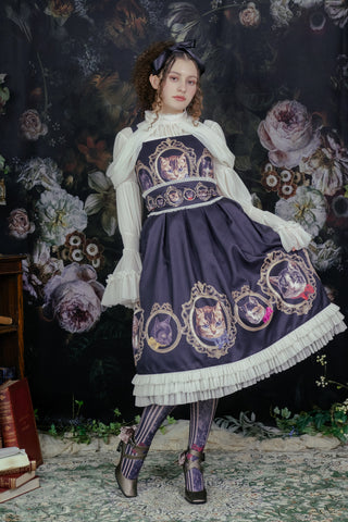 预约商品*猫之画框 JSK(长版)