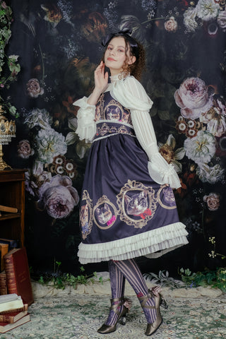 预约商品*猫之画框 JSK(长版)