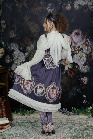 预约商品*猫之画框 JSK(长版)