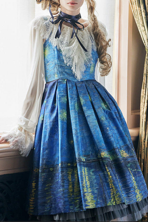 Juliette et Justine Illusion Bleueサイズ2 Illusion bleue(jsk) – Juliette et Justine