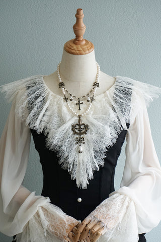 Crête de lis perle Necklace(necklace)