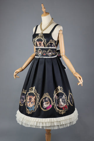 预约商品*猫之画框 JSK(长版)