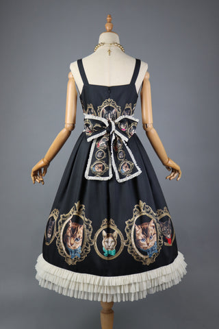 预约商品*猫之画框 JSK(长版)