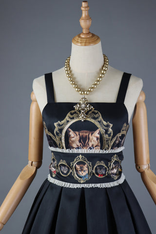 预约商品*猫之画框 JSK(长版)