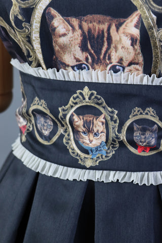 预约商品*猫之画框 JSK(长版)