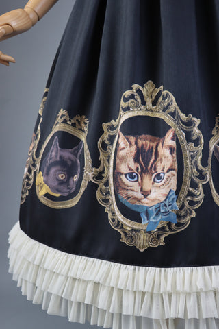 预约商品*猫之画框 JSK(长版)