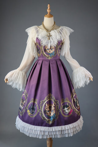 预约商品*猫之画框 JSK(长版)