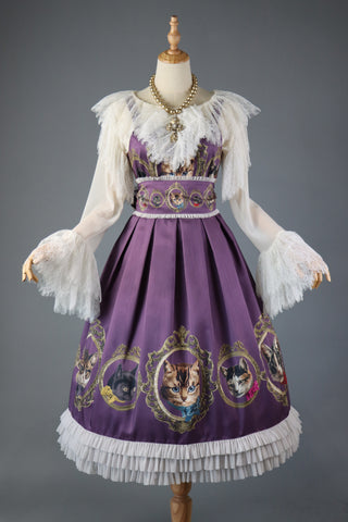 预约商品*猫之画框 JSK(长版)