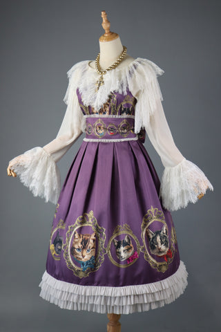 预约商品*猫之画框 JSK(长版)