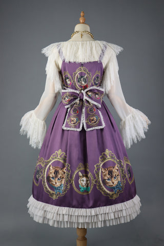 预约商品*猫之画框 JSK(长版)