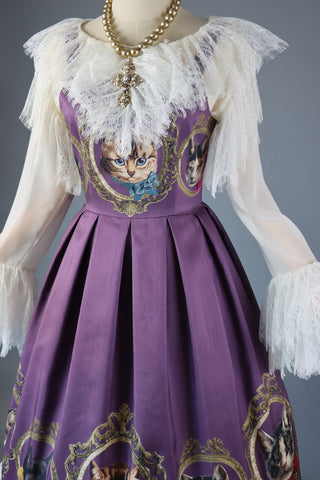 预约商品*猫之画框 JSK(长版)