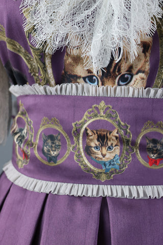 预约商品*猫之画框 JSK(长版)