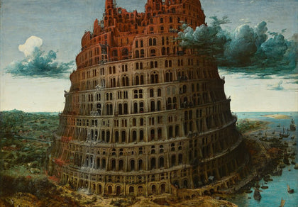 " Teur et Ruban Robe" Art Column-The Tower of Babel-Blessing