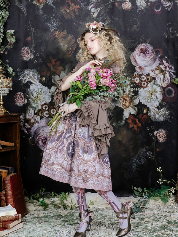 【春物値下げ】Juliette et Justine 絵画スカート Victorian maiden - Juliette et Justine ル カードル ドゥ シャ