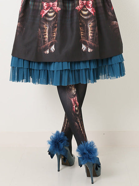 【現品販売】Carreau et Chat Chausettes（ショセット）