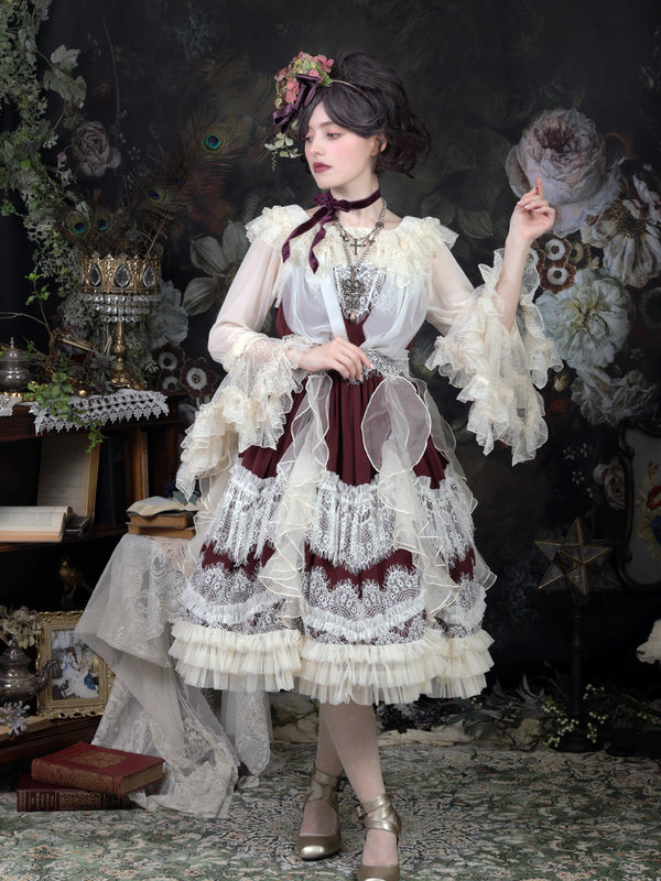 【ジュリエットエジュスティーヌ】ティアードドレス Poupée – Juliette et Justine