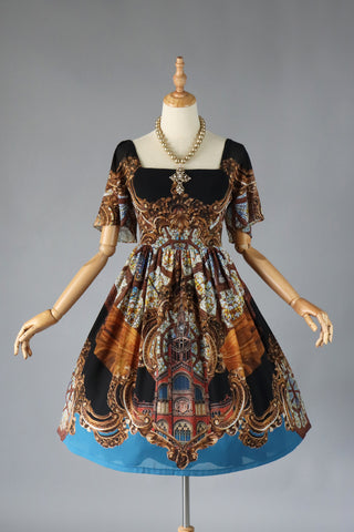 Juliette et Justine 半袖ワンピース ドレス 受注予約*Hospital de Sant Pau Libellul Robe（OP） – Juliette et