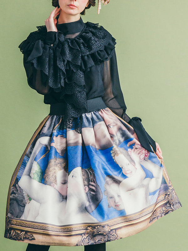 -Skirt- An Allegory with Venus and Cupid-