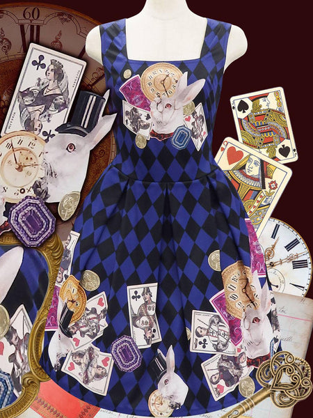 Juliette et Justine 不思議の国のウサギアリスワンピース Juliette et Justine 不思議の国のウサギアリスワンピース