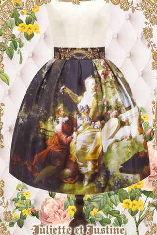 Jupe de la dame et fleurs (Skirt) (Payment Page)